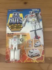 Vintage 1984 Tonka Go Bots Rest-Q Friendly Robot Ambulance New Original Sealed