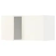 METOD wall cabinet with 2 doors, white/Vallstena white, 80x37x40 cm