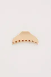 Yellow Large Plain Claw Clip