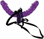 Pipedream Fetish Fantasy Double Delight Strap-on with Free Love Mask