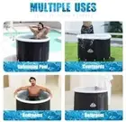 NEW Inflatable Ice Bath Tub, 155 Gallons Cold Plunge Tub for Recovery, Soreness