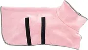 Dog Quick Drying Bathrobe Bath Towels for Small Medium Large Dogs Cats Pet Clohtes Coat(Pink,Medium)