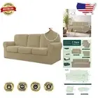 Machine Washable Stretchy Sand Couch Cover Set - 7 Pieces for Style & Ease