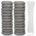24 Pcs Lint Traps Catcher for Washing Machine Lint Snare Trap with Cable Ties