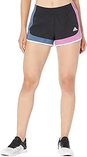 [adidas] Women's Marathon 20 Color Block Running Shorts