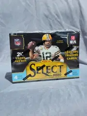 2020 PANINI SELECT FOOTBALL MEGA BOX (PURPLE PRIZM DIE-CUTS)