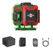 8-Line 3D 360o Green Laser Level for Construction, Horizontal and Vertical Al...