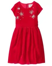 NWT Gymboree Fun and Fancy Red Dress Christmas Girls 4,5,6,7,8,12