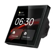 Tuya Wifi 4-inch Smart Touch Screen Center Control Panel Voice Control with Built-in Alexa ZigBe Gateway Built-in for Mu