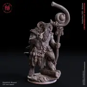 Goat folk Wizard Druid Resin Miniature 28mm 32mm Dungeon Dragons D&D RPG