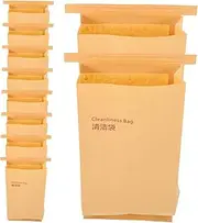 Cabilock 50pcs Disposable Barf Bags Travel Vomit Bags Car Sickness Large Capacity Easy to Use Paper