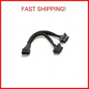 B6 OBD2 Splitter 16 Pin OBD II Splitter Extension 1x Male & 2X Female Extension