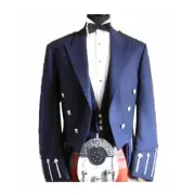 Scottish Regulation Doublet Kilt Jacket With Waistcoat - Men's Doublet Jacket
