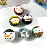 Christmas Stress Balls Portable Fidget Ball Small Antistress Ball Squeeze handy