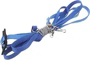 SEWOART 2pcs Turtle Walking Harness Reptile Training Lead Durable Faux Leather Comfortable for Your Pet