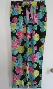 Ladies Peter Alexander Bright Floral Tapered PJ Pants Size XS NWT