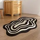 JY Bathroom Shaped Rug Strong Water Absorption Soft Mat Diatom Ooze Antislip