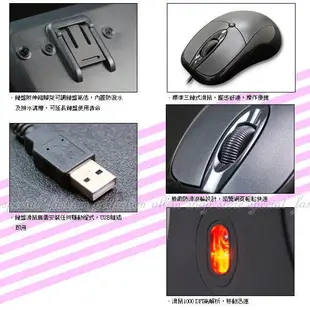 有線標準型鍵盤滑鼠組KM101 防潑水USB鍵盤+ 光學滑鼠1000DPI(限宅)【DE437】