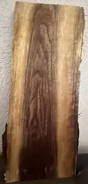 Black Walnut Live Edge Claro Slab Kiln Dried Planed 1 1/4”x7 1/2-8 1/4”x19” Wood