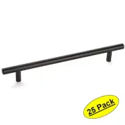 *25 Pack* Cosmas Cabinet Hardware Oil Rubbed Bronze Euro Bar Pull #305-192ORB