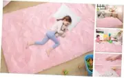 Ultra Soft Pink Rugs for Bedroom 3x5 Feet, Fluffy Shag Area Rugs for Living