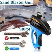 90PSI Portable Air Sandblaster Gun Hand Held Sand Blaster Shot Media Blasting