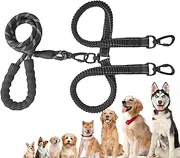 Dog Lead - 360 Swivel No Twine Dog Lead Double Clip - Comfortable Two-Headed for Medium Dogs, Large Dogs Heavy Duty