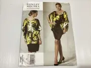 VOGUE Pattern 1195 By Badgley Mischka Size 14 16 18 20 22 Top, Dress & Belt FF