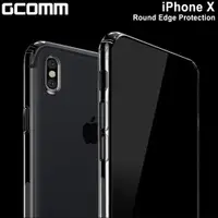 在飛比找ETMall東森購物網優惠-GCOMM iPhone Xs/X 清透圓角防滑邊保護殼 R