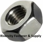 (10) 7 Millimeter Metric Coarse Thread Hex Nuts Stainless Steel Din 934