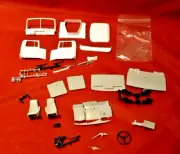AMT American Superliner Cab Interior and Glass Parts 1/24