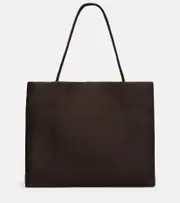 [The Row] The Row Cecily satin shopper One Size brown