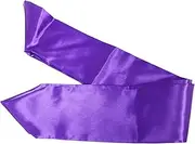 [FOMIYES] Elegant Ribbon Etiquette Shoulder Strap Satin Graduation Stole Scarf 182cm Versatile Honor Academic Attire