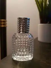 Studded Spray Bottle Empty 1 Ounce/ decanting for travel