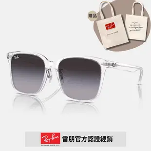 【RayBan 雷朋】膠框太陽眼鏡(RB2206D-64478G 57mm)