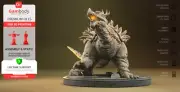 anguirus Resin Sculpture Statue Model Kit Unpainted/Unassembled