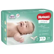 Huggies Infant Size 2 (4-8kg) 24 Pack