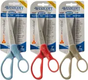 Student Anti-Microbial Scissor, 7 Inch Length - Pack of 12