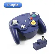 5 Colors Wireless Gamepad Controller for NGC game console with 2.4G Adapter Gamepads Joystick for GameCube Video Game Console Purple