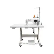 SINGER 142G E Series Single Needle Integrated Lockstitch Sewing Machine & Table 2 Piece