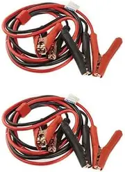 2 x Adventure Kings Heavy Duty 750A 3.5m Jumper Leads Car Booster Cable 4WD SUV