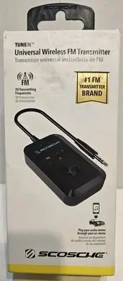 Scosche Tunein Universal Wireless FM Transmitter-FMT7 NIB