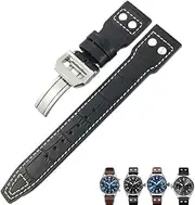 [TIOYW] For IWC WatchBands 20mm 21mm 22mm Italian Cowhide Watch Strap