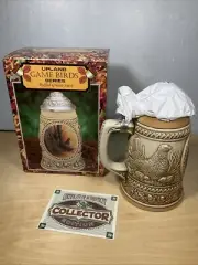 1997 Anheuser Busch Budweiser Ruffed Grouse Beer Stein Upland Game Birds CS316