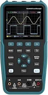 Digital Oscilloscope Multimeter Signal Generator Source 3 in 1 Multifunction 2 Channel Electronic Component Tester(HO52S-Generator)