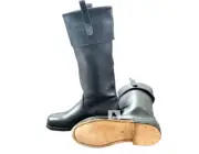 Revolutionary Ridding Boot With Black Flap Custom Made US 5 to 15 Size