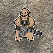 Nightmare Before Christmas: Tactical Oogie Boogie Vinyl Decal