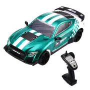 HX 1/14 2.4G 4WD RC Car Gyro Racing High Speed Drift Toy Full Proportional w/ Light