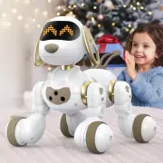 Ruko 18011 Remote Control Robot Dog Toy, Smart Interactive Dancing RC Electronic