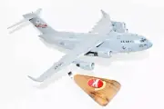 167th Airlift Squadron West Virginia ANG C-17 Model, 1/116th Scale, Mahogany